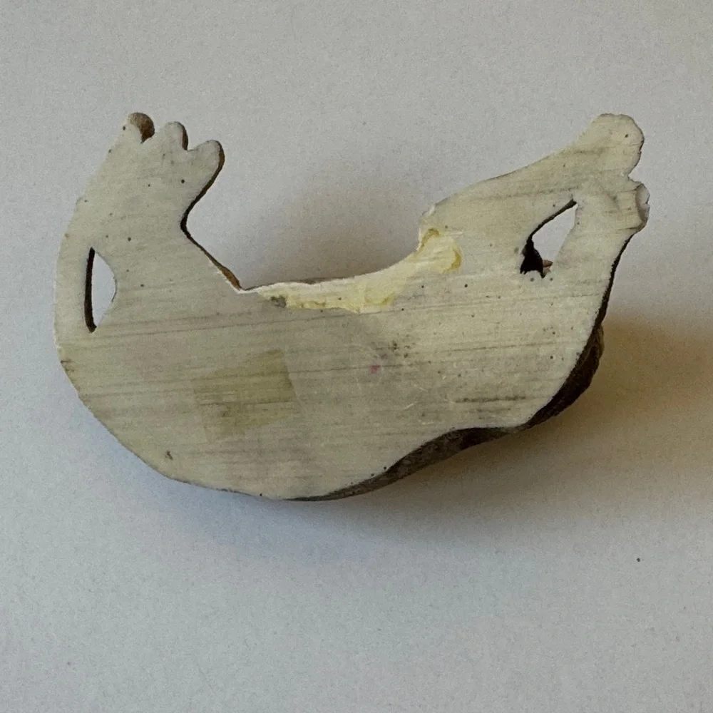 Vintage Cat Figurine and Vintage Crown Staffordshire 
England Cat Plate - Picture 5 of 10